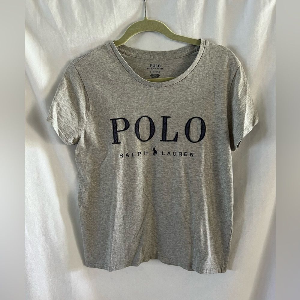 Polo Ralph Lauren Gray crewneck short sleeve T-shirt Women’s size L